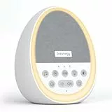 Dreamegg Nite 4 White Noise Machine, Tragbares Einschlafhilfe Babys mit 14 Klänge und Kopfhöreranschluss, Wiederaufladbares Weißes Rauschen Gerät mit Nachtlichtern für Baby Einschlafmusik Babygeschenk