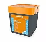 Steinbach Poolpflege Chlorgranulat – 0751205TV00 – 5 kg – Schnelllöslich/Effektiv/Neutralisierend – auch für Erstdosierung und Schockbehandlung geeignet
