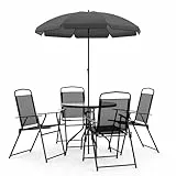 Flash Furniture Klappstuhl, 79 x 79 x 71 cm, schwarz
