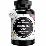 Coenzym Q10 – 120 vegane Kapseln mit 200mg Coenzym pro Tagesdosis – hochwertiges Q10 – Vorrat für 4 Monate – hochdosiert, ohne unnötige Zusätze – in Deutschland entwickelt & laborgeprüft