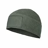 Helikon-Tex Range Beanie Cap - Grid Fleece, Olivgrün, L-XL