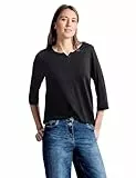 Cecil Damen 313172 Fenja T Shirt, Schwarz (Black), XL EU