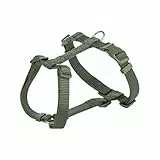 Trixie Premium Geschirr, M-L, 52-75 cm/20 mm, Olivgrün