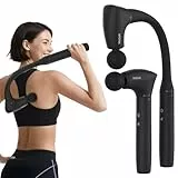 Mebak M3 Massagepistole Massagegerät Muskel Massage Gun 2 in 1 Transformierbare Massagepistole 5-Speed Elektrisches Ultra Quiet Handgerät Massage Pistole für Rücken, Schulter und Körper Entspannung