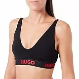 HUGO Damen Triangle Padd.Sporty Triangle, Black1, M