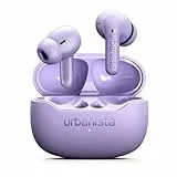 Urbanista Kabellose Bluetooth Kopfhörer In Ear, Noise Cancelling InEar und Multipoint-Verbindung, 32h Spielzeit, Kabellos Earbuds mit Touch-Steuerung und ANC, Palermo - Lila