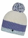 Ziener Unisex Intercontinental Bommel M tze geh kelt Fleece Futter dreifarbig, ice, Einheitsgröße EU
