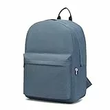 KONO Kinderrucksack Schultasche für Jungen und Mädchen Leichter Rucksack für Teenager Studenten Büchertasche Reise Casual Daypack Damen Herren, navy, Einheitsgröße, Schule