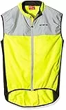 WOWOW Dark Jacket 1.1 gelb L - Sportweste - Fahrradweste - Reflexweste - Atmungsaktiv