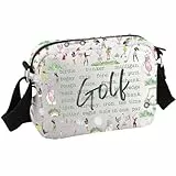 JTOUK Golf-Umhängetasche Geschenk für Golfer, Vatertag, Zubehör, Herren, Golfballtasche, Hkb EU, 5,91 x 8,27 Zoll