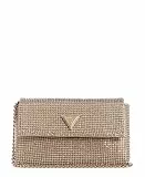 GUESS Zalina Mini Flap Clutch Gold
