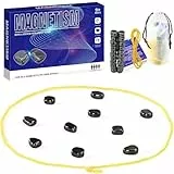 HOKYYCC Magnetspiel, Tragbar Magnetisches Schachspiel, Magnet Schach Tischspiele, Camping-Spiele, Geeignet für Familienfeiern, Geburtstagsparty-Spiel
