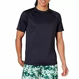 Amazon Essentials Herren Schmal Geschnittenes, Kurzärmeliges, Schnelltrocknendes UPF 50-Bade-T-Shirt, Dunkles Marineblau, XXL