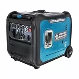 Inverter-Generator KS 5500iE S ATSR von Könner & Söhnen. Stromerzeuger 5500 W,Schuko-Steckdose 230 V,CEE-Steckdose 230V 32A,2 USB-Anschlüsse,powerstation mit LED-Anzeige, notstromaggregat EURO 5