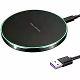 35W Kabellose Induktive Ladestation Qi Wireless Charger Schnellladegerät für iPhone 16 15 14 13 12 11 Pro Max AirPods 4/3/2 Samsung Galaxy S24 S23 S22 Ultra Allen Qi-fähigen Geräten mit 1m USB-C Kabel