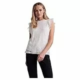 PIECES Pcolline Sl Lace Top Noos