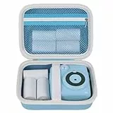 Kinderkamera Tasche, Sofortbildkameras Schutzhülle für VTech KidiZoom Print Cam/ für Gofunly/ für HiMont/ für ASTGMI/ für GREENKINDER/ für CalineGam Digital Kamera, für Druckpapier -Nur Hülle-Blau