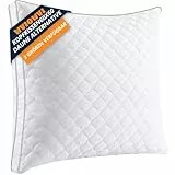 WVIOWVI Kopfkissen 60x60 Allergiker, Komfort Kissen 60x60 Mikrofaser, Hautfreundlich Atmungsaktiv Pillow für Bettkissen Sofa, Seitenschläfer, Rücken Bauchschläfer, Zuverlässiger Halt Ohne Verformung