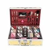 Veganer Kosmetikkoffer Love Urban Beauty Luxe Gold Touch Reise-Geschenkset 73-teilig