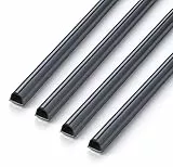 Inofix Cablefix Kabelkanal selbstklebend Set 4 x1m silbergrau