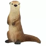 Bullyland 64462 - Spielfigur Otter, ca. 5 cm große Tierfigur, detailgetreu, PVC-frei, ideal als kleines Geschenk für Kinder ab 3 Jahren