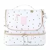 Lychii Kulturbeutel zum Aufhängen, Reise Kosmetiktasche Waschbeutel, Wasserdicht Waschtasche, Makeup Tasche Toiletttasche für Frauen & Mädchen