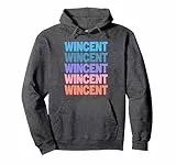 Wincent Pullover Hoodie, Unisex für Erwachsene, Anthrazit Meliert, S