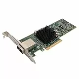 Plyisty LSI 9300-8e 12 Gbit/s SAS SATA HBA RAID-Controllerkarte, PCIe 3.0 X8 Externer 2-Port-SFF-8644-Adapter für Linux VMware