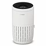 Bosch Air 4000 Luftreiniger - Für Räume bis zu 62,5 m² - Entfernt effizient Schadstoffe - Mit 3-in-1 Luftfilter, Smart Sensor, Automatikmodus, Ruhemodus ( 25 dB(A)) - CADR: 300 m³/h
