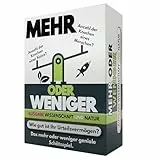 More or Less Mehr Oder Weniger Kartenspiel | Ausgabe Wissenschaft und Natur