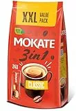 MOKATE - 3in1 XXL Instant Kaffee Classic - 24 Sachets - Cremiger Instant-Kaffeemix mit Zucker, Milch & Löslichem Kaffee - Schnelle Zubereitung, Vollmundiger Geschmack - 408g
