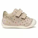 Geox Baby - Mädchen B Tutim First Walker Shoe, Beige Lt Gold, 23 EU
