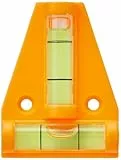 Silverline 250450 Mini-Wasserwaage mit Horizontal- und Vertikallibelle 60 x 45 mm
