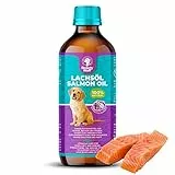 Beauty Wuff – Lachsöl für Hunde, Katzen und Pferde – Reich an Omega 3 Säuren– Fischöl für Hund (500 ml)…