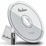 Reshow Laser-Linsen-Disc-Reinigungsset Für CD & DVD-Player, Schonende Reinigung Ohne Kratzer Auf Der Optik - Inklusive Mikrofaser-Tuch, Reinigungs-Disc Und Reinigungslösung