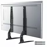 BONTEC Universal TV Standfüße für LCD LED 22-65 Zoll Fernseher Tisch Beine Füße Höhenverstellbar bis zu 50KG, Max.VESA 800x400mm