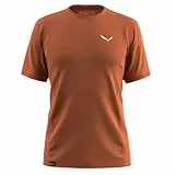 Salewa Men's Puez Dry T-Shirt M Small tee, Bombay Brown, M, Bombay Brown, M