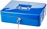 Burg-Wächter CB04BL Money 5030 Geldkassette, 30,5 cm, blau, 300 x 90 x 240mm