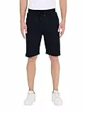 COMEOR Shorts Herren mit Reißverschluss - Baumwolle Kurze Hosen, Sporthose Kurz Männer Bermuda Jogginghose, Laufshorts Sommer Trainingshose (Schwarz, XL)