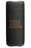 JBL Grip Kompakter Bluetooth Lautsprecher, JBL Pro Sound mit AI Sound Boost, IP68 Wasser- und Staubdicht, Umgebungslicht, Bis zu 14h Wiedergabe, Auracast Multi-Speaker, JBL Portable App, Schwarz