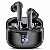 Bluetooth Kopfhörer, Kopfhörer Kabellos Bluetooth 5.3 In Ear Kopfhörer mit 4 ENC Mic, 40Std Tiefer Bass 2025 Neu Wireless Kopfhörer Noise Cancelling Earbuds IP7 Wasserdicht Ohrhörer USB-C LED Anzeige