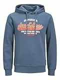 JACK & JONES Male Kapuzenpullover Logo Kapuzenpullover