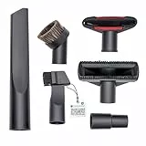 6-teiliges Staubsauger-Aufsatz-Set - Kompatibel mit Henry Hoover Aufsätzen Kopf - Inklusive Fugendüse, Polster, 2-in-1-Werkzeug, Mini-Bürste, Rundbürste, Adapter