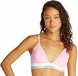 Calvin Klein Damen BH Bralette Triangle herausnehmbare Polster, Rosa (Buff Pink), M