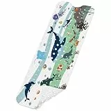 Badewannenmatten rutschfest Kinder，100% BPA frei,100x40cm，Antirutschmatte für Badewanne，Duschmatte,schimmelresistent & maschinenwaschbar,Badematte Kinder Badewanne