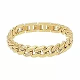 JOOP! Armband Edelstahl Damen Armschmuck, mit Zirkonia synth., 19+3 cm, Bicolor, Kommt in Schmuck Geschenk Box, 2039843