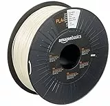 Amazon Basics 3D-Drucker-Filament aus PLA-Kunststoff, 1.75 mm, Perlweiß, 1-kg-Spule