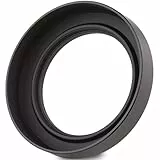 Haoge Gegenlichtblende aus Metall für Nikon Z 40 mm f2, Nikkor Z 28 mm f2.8 Schraubblende, Z28 mm f2.8 (SE) Objektiv, kompatibel mit 52 mm UV-Filtern und 52 mm Objektivdeckel