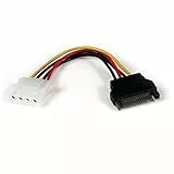 StarTech.com 15cm SATA auf LP4 Stromadapter - Bu/St