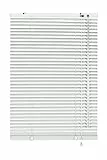 Gardinia Alu-Jalousie, Sicht-, Licht- und Blendschutz, Wand- und Deckenmontage, Alle Montage-Teile inklusive, Aluminium-Jalousie, Weiß, 100 x 130 cm (BxH), 7750